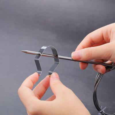 Probe Holder Clip -resisting for Coffee BBQ