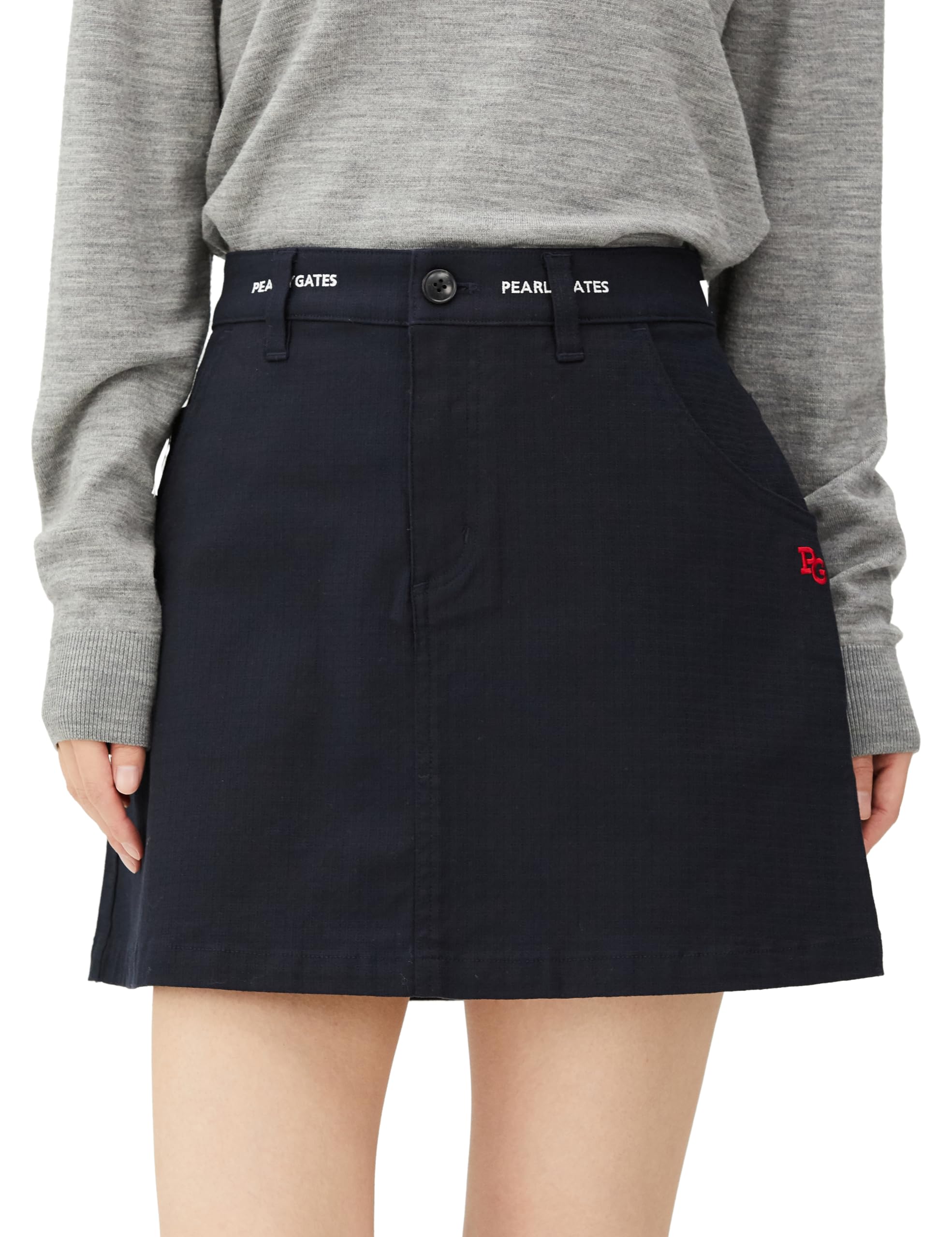 

Юбка Гольф Navy 1 [Pearly Gates] Женская (Эластичный/дышащий) / / 055-3234002 120_Темный [М]