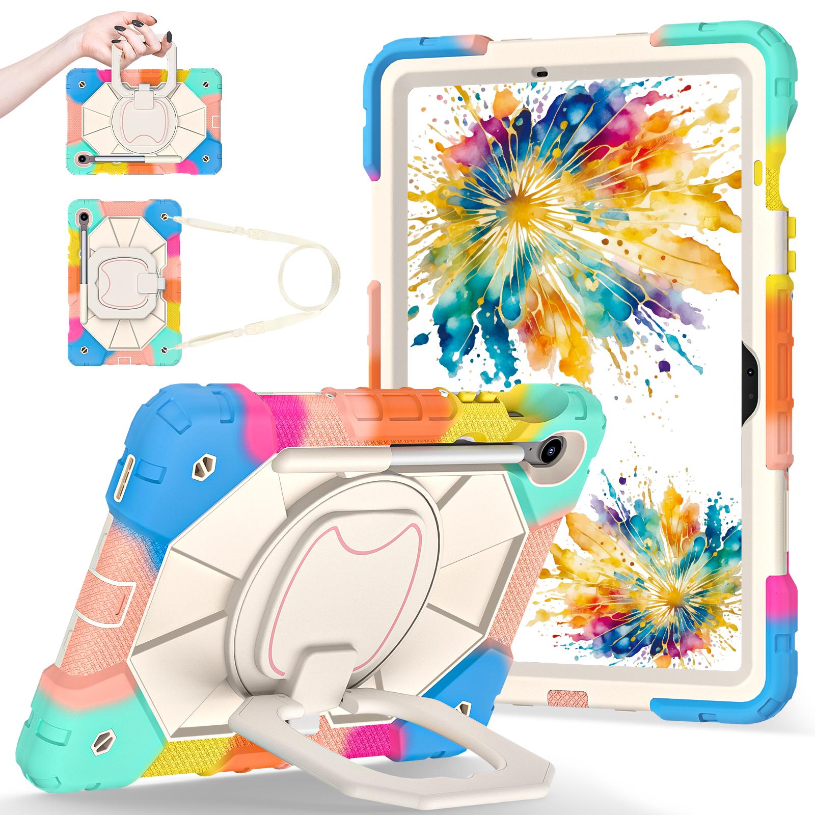 

Обертова підставка-чохол Універсальна для Galaxy Tab S10 Lite S9 FE SM-400 X406 X520 X526B X510 X516B X710 X716B Міцний чохол з ручкою S9 SM-X710 SM-X716B