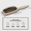 1pc Nylon Bristle Curl Defining Styling Brush for Dry Hair, Anti-frizz Detangling Hairbrush for Men and Women, Enhances Curl Definition and Separation