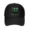 Elf Christmas Snowflake Tree Festive Mesh Baseball Cap Hip Hop