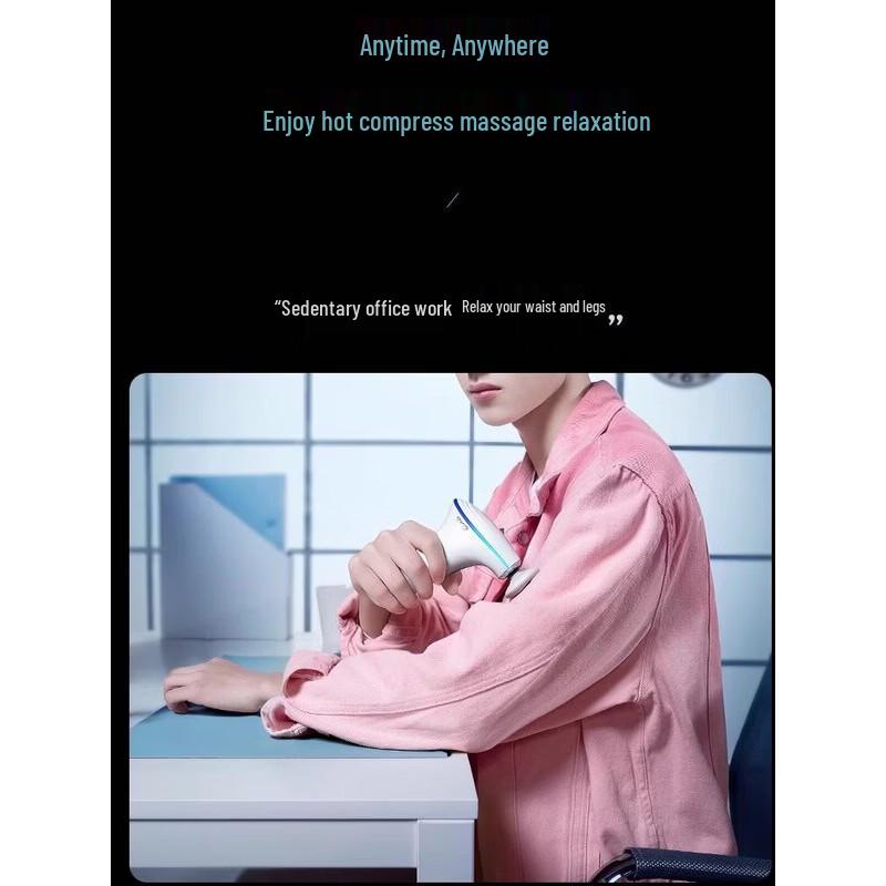 SKG F5 Mini Fascia Gun with Heat Compress CN plug (adapter included)