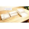 Amazon Basics Accessory Tray, Storage Organizer, Plastic, White, Rectangular, 24cm L x 17cm W x 5cm 