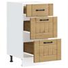Lucca Kitchen Base Cabinet Artisan Oak Wood Based Material
