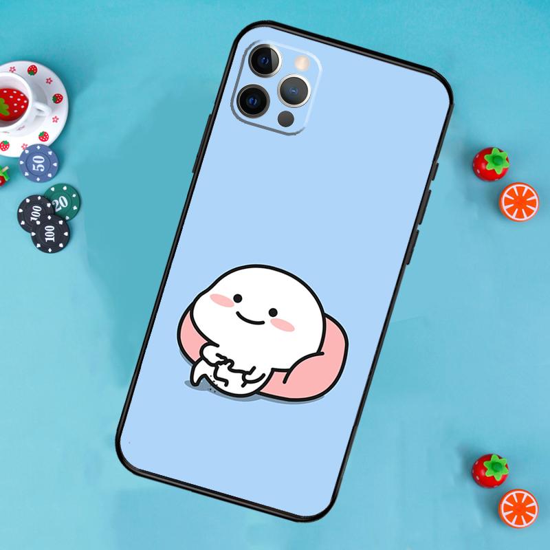 Cute Cartoon Pentols Phone Case For iPhone 17 Air 16 15 14 13 12 11 Pro Max 12 13 mini 15 16 Plus 16e Cover Funda