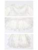 White Tulle Dress for Girls, Ages 2-7 - Spring/Autumn Flower Girl Dress