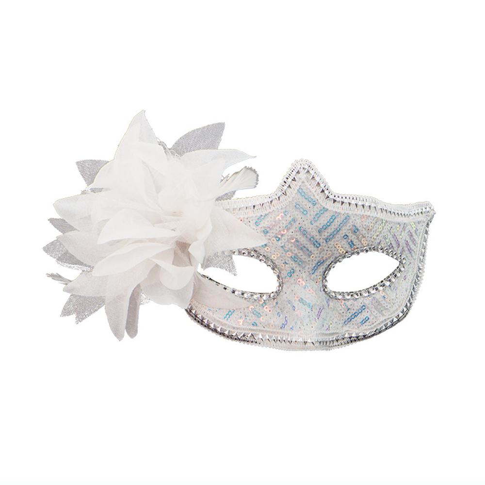 Beauty Princess Mask Colorful Half-Face Mask Masquerade Ball Mask Plastic For Masquerade Ball Halloween Festival