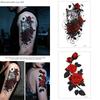 Waterproof Flower Temporary Tattoo Stickers Leopard Lion Snake Floral Fake Tattoos  Girl