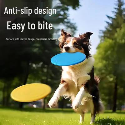 Hundfrisbee: Bitresistent träningsleksak för Border Collie, Golden Retriever, Teddy, Corgi - Fri frakt