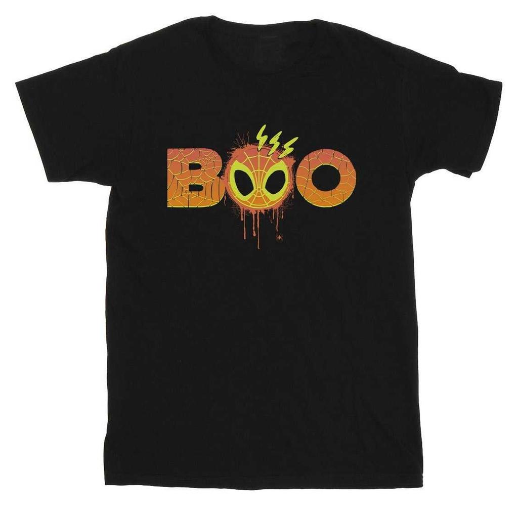 Spider-Man Boys Boo Cotton T-Shirt