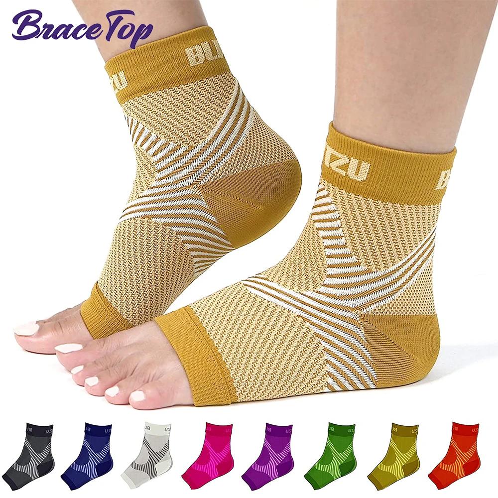 Plantar Fasciitis Compression Socks Arch Support Heel Pain Relief Ankle Brace for Achilles Tendonitis