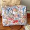 High Quality Cartoon Animals Pattern Makeup Bag Large Capacity Zipper Pouch Quilted Bag Toiletry Bag Travel Organizer