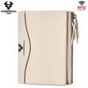 Humerpaul Neue RFID Männer Brieftasche Blockieren Schutz Anti-Diebstahl Scan Männlichen Leder Biflod Kurze Brieftasche Zipper Münzfach Beutel Casual geld Tasche