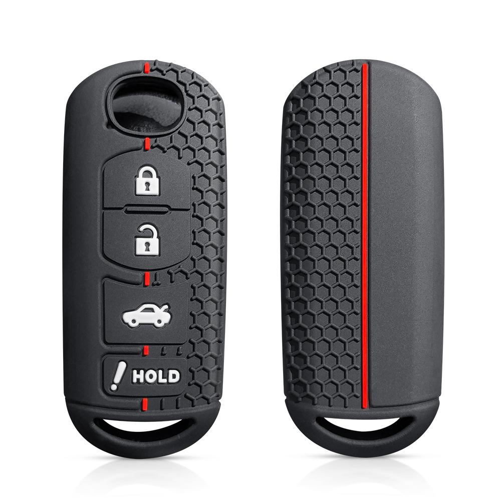 Silicone Car Cover Key Case Skin for Mazda 2 5 3 6 CX-3 CX-5 CX-7 CX-8 CX-9 Mazda3 Mazda6 Sch5 Demio X5 Holder 3 4 Button Remote