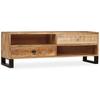 Vidaxl Szafka Pod Telewizor, Lite Drewno Mango, 120 X 30 X 40 Cm