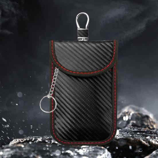 Přenosná Faradayova taška Organizér na uložení klíčů od auta Odolný proti opotřebení Proti krádeži Blokování signálu RFID klíč