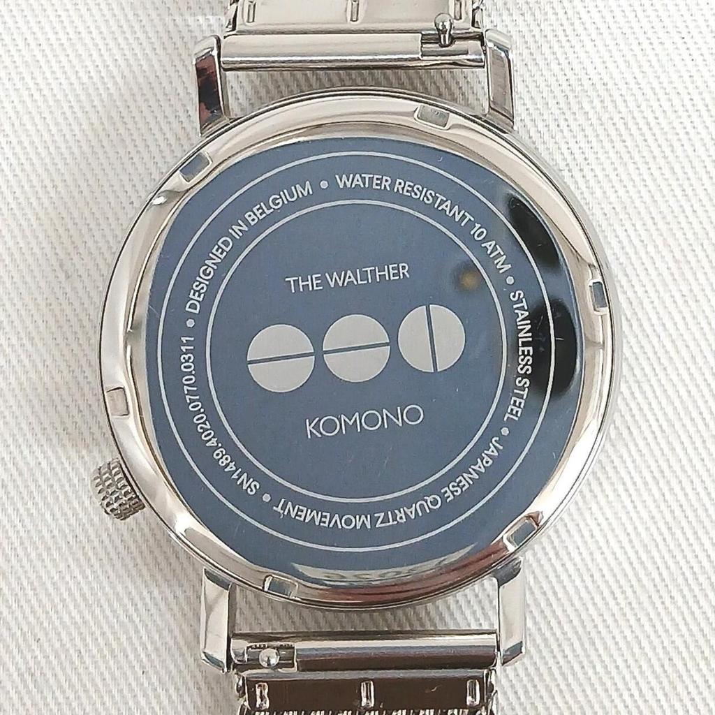 Used KOMONO KOM-W4020 Quartz Analog Watch