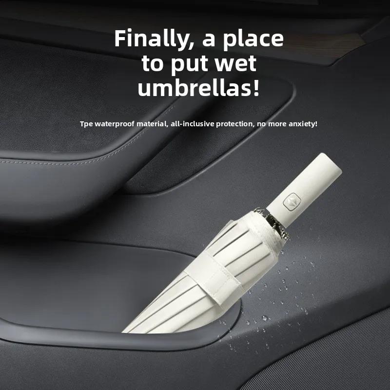 Car Sticker For Tesla Model3 Y Juniper Highland YL 6-seater 2025 2026 Door Storage Box Slot Storage Box Wholesale Modification C