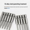 Premium Magnetic 1/4 Hex Star Screwdriver Bit Set - Sizes T5 to T40