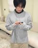 INTEMPOMOOD Slant Button Waffle Henley Neck: 3 Colors