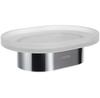 Ravak Chrome Tabletop Soap Dish Glass Chrome X07P1363