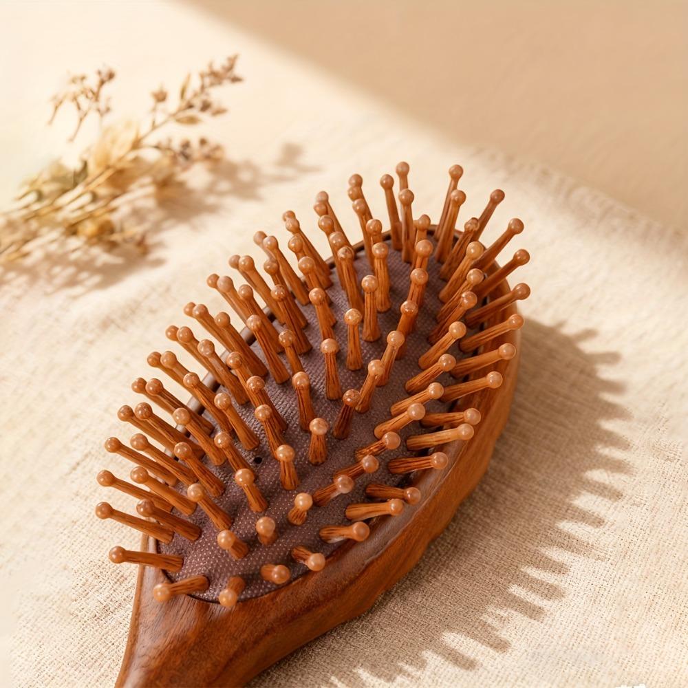 Airbag Massage Comb Meridian Comb Hair Care Sandalwood Comb Portable Anti Static Relieve Scalp Hair Styling Accessories