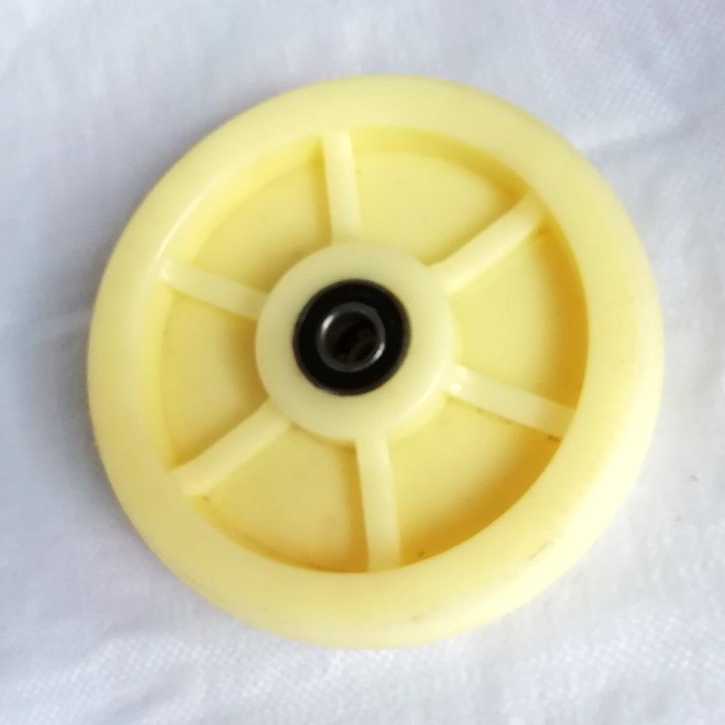 8-Inch Extra Thick 50-Wide Industrial Heavy-Duty 200mm Swivel Nylon Castor Wheel