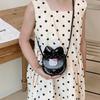Cat Children Cute Mini Pouch Seam Stitching Versatile Casual Outfits