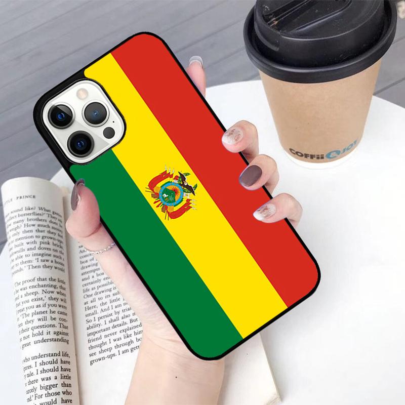 Bolivia Flag Phone Case For iPhone 17 Air 13 12 14 15 16 Cover For Apple Pro Max 6S Plus Coque