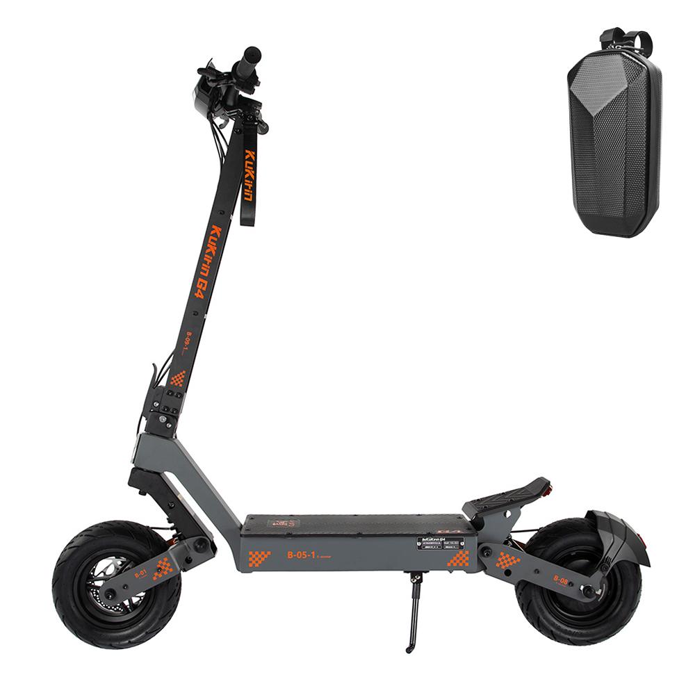 Kukirin G4 Electric Scooter, 2000W, 60V 20Ah, 70km/h Max Speed, 75km Range, 11" Off-road Vacuum Tires, Foldable, LED Headlights