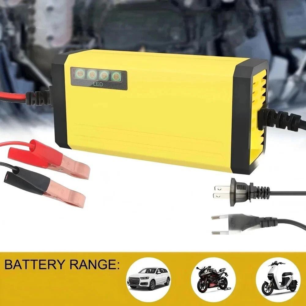 12V 2A Car Battery Charger LED Display Power Adapter Lead Acid Battery Charger Lead Acid Battery
