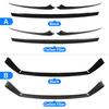 For Honda CR-V CRV 6th Gen  2024 2025 Hybrid ABS Car Front Bumper Center Grill Decor Frame Cover Trim Stickers Accessories