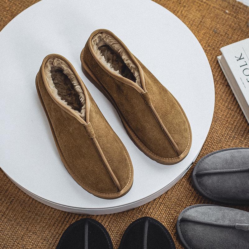 3130 Snow Boots: Retro Outdoor Work Shoes with Thickened Velvet for Autumn and Winter