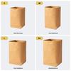 Large Capacity Packaging Bag Waterproof Takeaway Bag Kraft Paper Bag  Refrigerator Kitchen