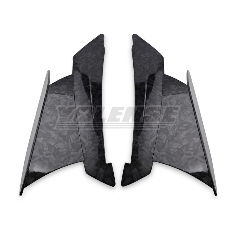 Fit For CFMOTO 675SR 675SR-R 675 SR SRR SR-R 675SRR Motorcycle Fixed Wind Wing Front Aerodynamic Winglet Carbon Fiber Fairing