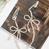 Hair Clip for Women Fashion Pearl Bowknot Side Clip Headdress Hair Accessories