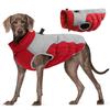 Winter Coat 2-Legged High Collar Snow Protection Adjustable Neck Smooth Zipper Dog Jacket