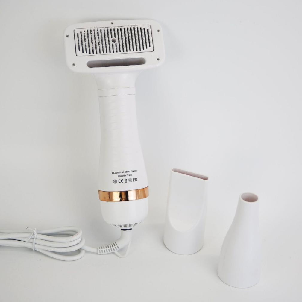 Pet Hair Dryer & De-Matting Tool in One Silent Dog Hair Dryer Comb Bath & De-Matting Wonder Tool Cat Hair Dryer