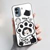 Casing For Nokia X30 5G Case Aesthetic Fashion Cute Cat Astronaut Cartoon Black Silicone Soft Shockproof Phone Case Back Cover
