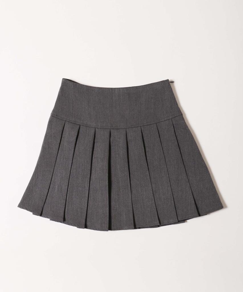 WEGO PHILLY Pleated Size M Skirt, Women's, Gray,