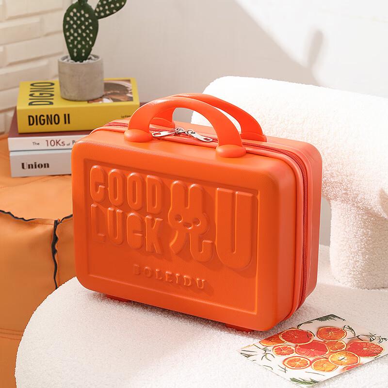 

Vintage Portable Mini Cosmetic & Travel Case 14 inch