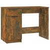 Writing Desk Smoked Oak 100x50x75 cm Particleboard
