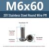 Yigu Yigu Stainless Steel Phillips Round Head Machine Screws M2-M8