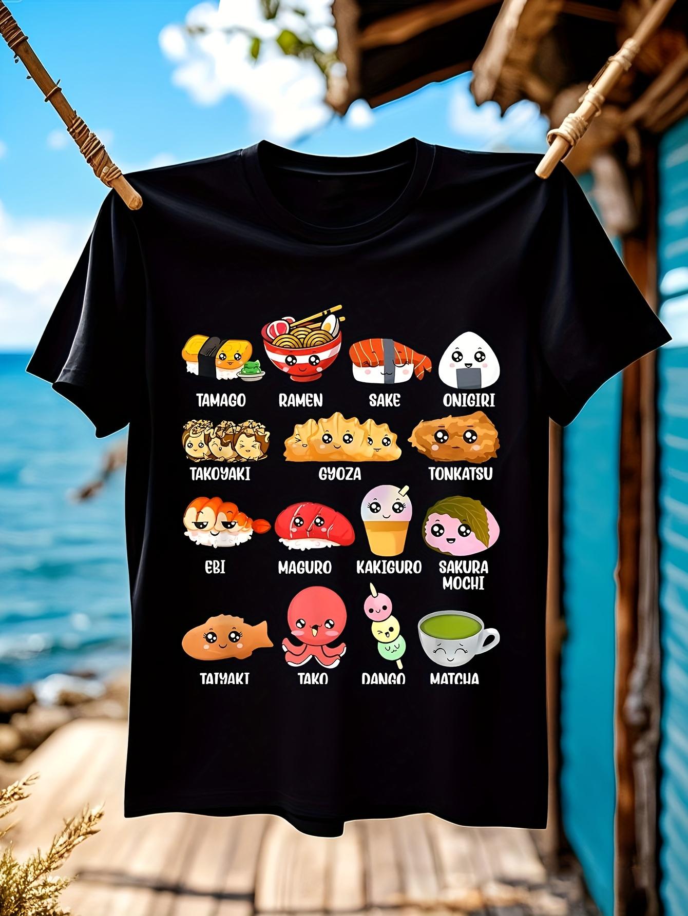 Japanese Food Lover Gift Tshirt XXXL