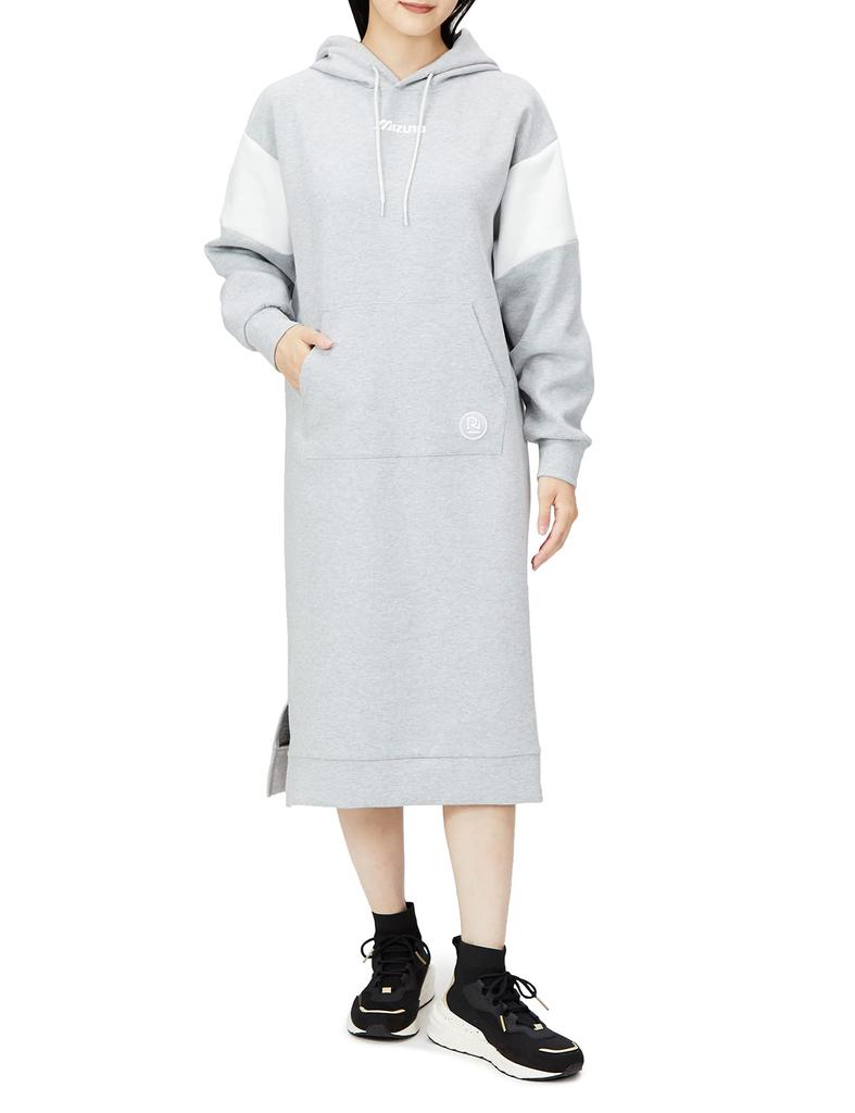 Mizuno Ri Collection Rikako Ikee Collaboration Sweatshirt Gray Size D2JC1X12 Dress, Women's, Heather, M,