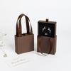 Paper Material Jewelry Storage Organizer Portable Design Paper Drawer Jewelry Box  For Wedding Gift