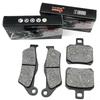 Motorcycle Front Rear Brake Disc Pads Kits For YAMAHA YP125 X Max 2006 2007 2008 2009 XQ150N Maxster 150 2001 2002 2003 YP 125