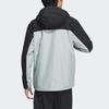 adidas Comfort Hooded Casual Jacket, Unisex Daily Streetwear Grey JW1650