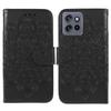 For Motorola Edge 50 5G Case PU Leather Mandala Imprinted Design Wallet Phone Cover
