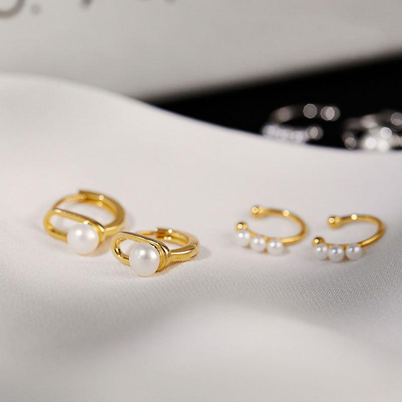 Pearl Earrings Korean Style High-end Ear Buttons for Women New Trendy